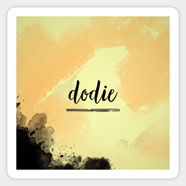 Dodie Paint and Watercolor Sticker by usernate